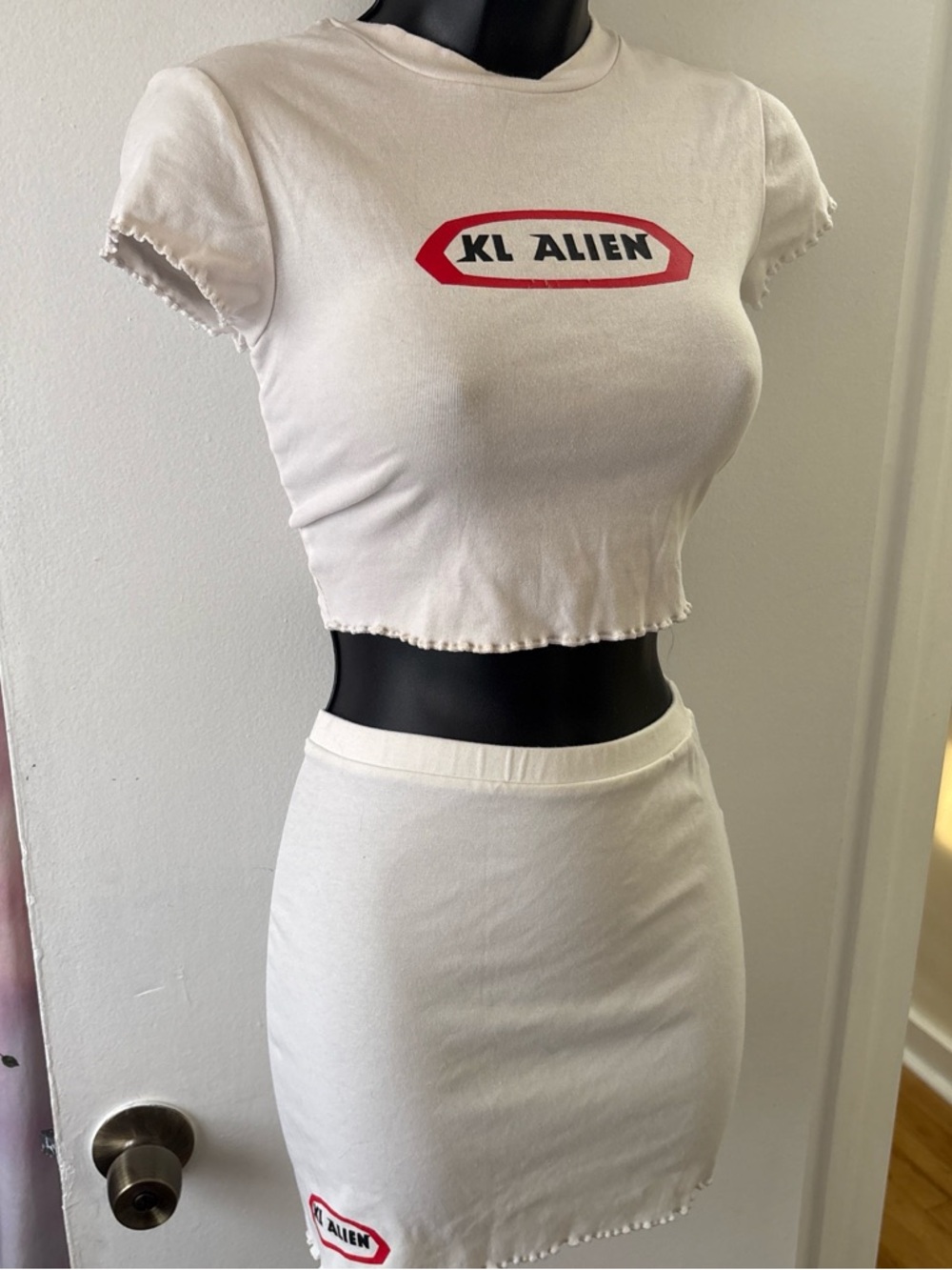 KL ALIEN mini skirt set